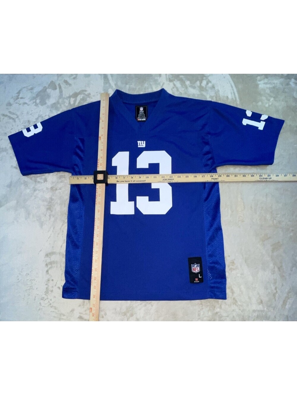 NFL Team Apparel New York Giants Odell Beckham Jr #13 Youth Jersey Large 14/16 - Picture 8 of 12